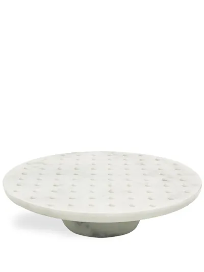 Marsotto Edizioni Pattern 1 Circular-design Tray In White