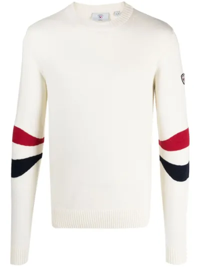 Rossignol Signature Intarsia-knit Jumper In White