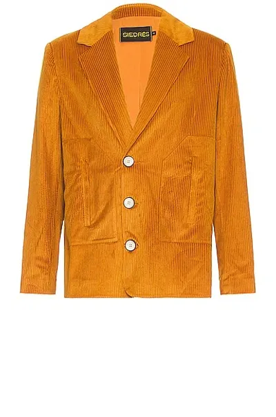 Siedres Jacke In Mustard