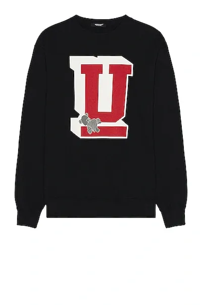 Undercover Graphic-print Cotton Sweatshirt In Black