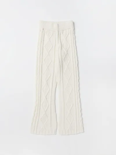 Msgm Pants  Kids Kids Color Beige