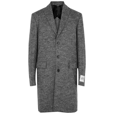 Dolce & Gabbana Re-edition Wool Coat In Grey