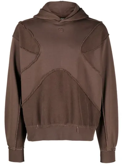 Misbhv Brown X Hoodie In Braun