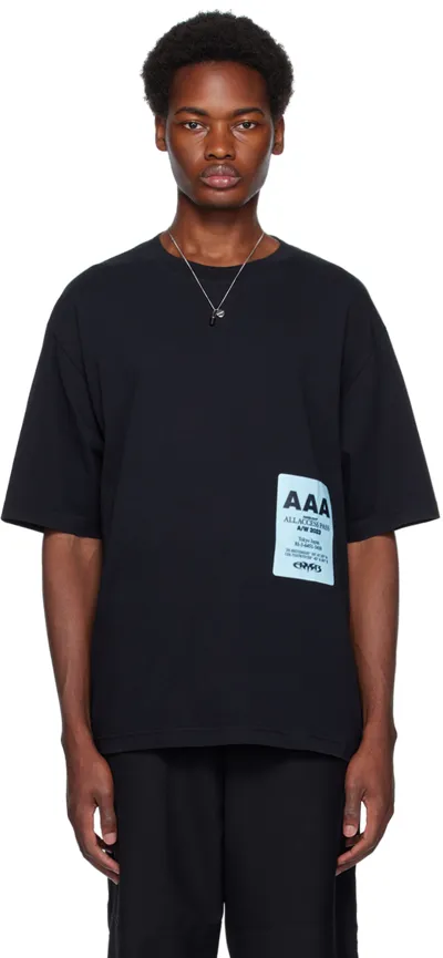 Ambush Pass Graphic-print Cotton T-shirt In Black