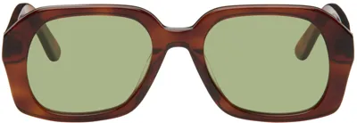 Velvet Canyon Tortoiseshell 'le Classique' Sunglasses In Havana