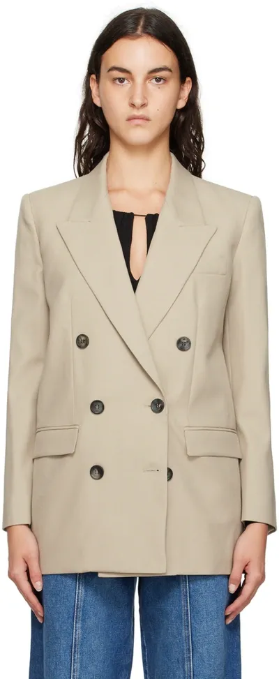 Isabel Marant Nevimea Blazer In 10st Straw