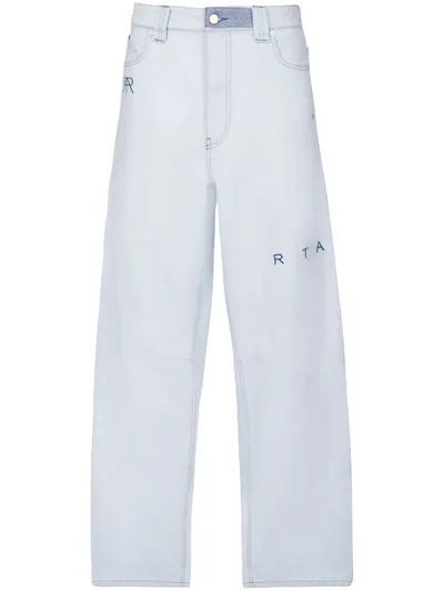 Rta Blue Wide Leg Jeans