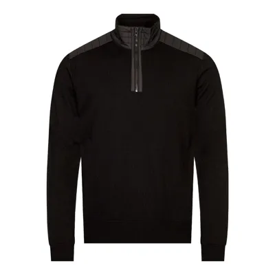 Belstaff Kilminton Logo-patch Jumper In Black