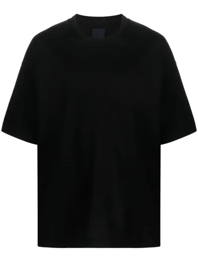 Juunj Oversized Cotton T-shirt In Black