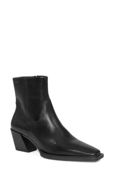 Vagabond Shoemakers Alina Western Bootie In Black