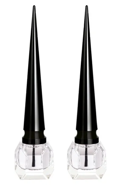 Christian Louboutin Lalaque La Manucure La Base & Le Top Coat, 2 X 0.2 Oz.