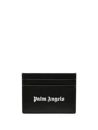 Palm Angels Card Holder In Schwarz