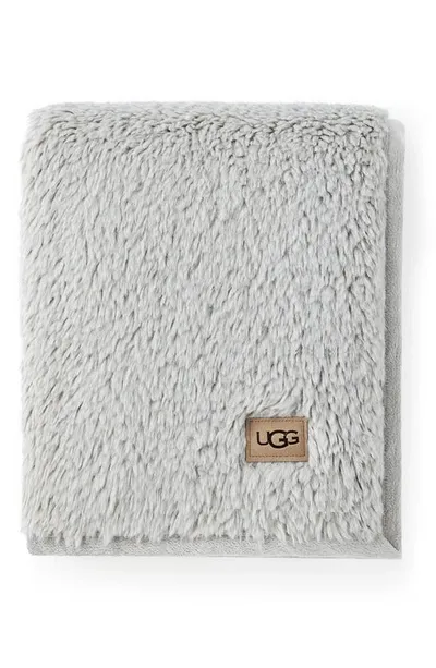 Ugg Kids' Blakely Baby Blanket In Glacier Grey