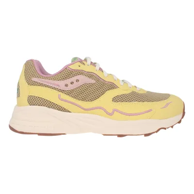 Saucony 3d Grid Hurricane Tan/yellow S70747-1 Men's In Tan Light Yellow