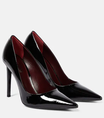 Paris Texas Black Paris 105 Patent Leather Pumps