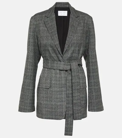 Proenza Schouler White Label Checked Blazer In Multicoloured