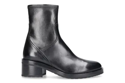 Truman's Ankle Boots 7644 Calfskin In Black