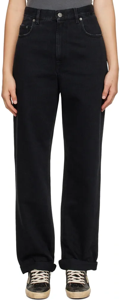 Golden Goose Black Wide-leg Jeans