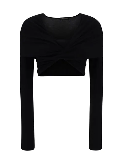 The Andamane Narissa Top In Black