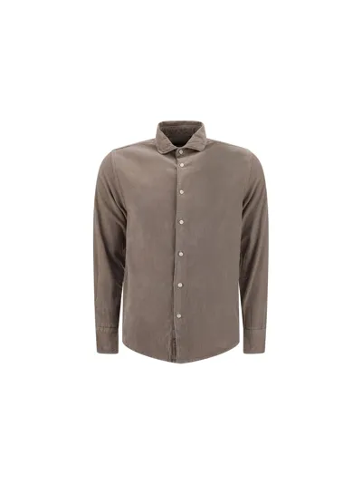 Deperlu Camicia Jenson In Taupe