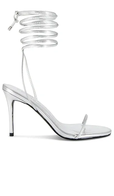 Femme La 3.0 Barely There Sandal In Metallic Silver