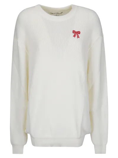 Comme Des Garcons Girl Ladies Sweater In White