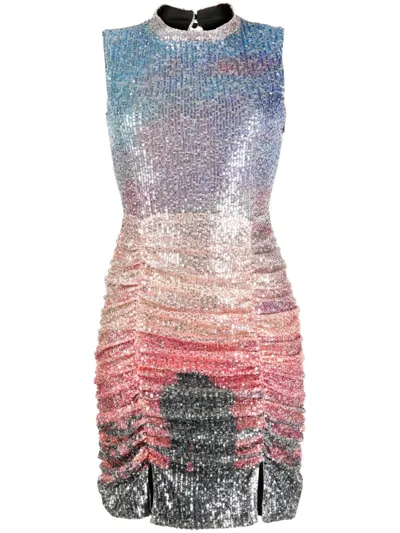 In The Mood For Love Persefone Sunset Dress In Multicolour