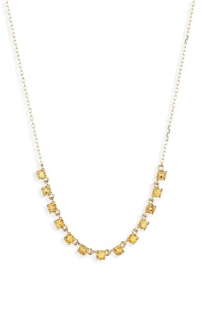 Bony Levy 14k Gold Citrine Pendant Necklace In 14k Yellow Gold