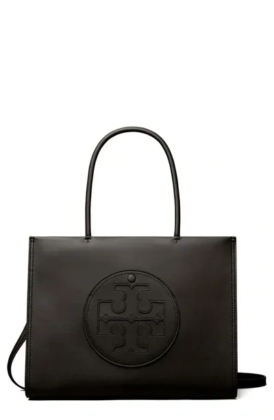 Tory Burch Ella Small Tote In Black