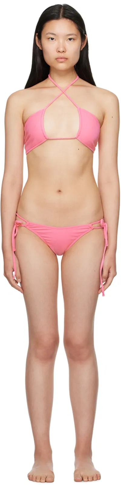 Binya Pink Agata Bikini In Candy