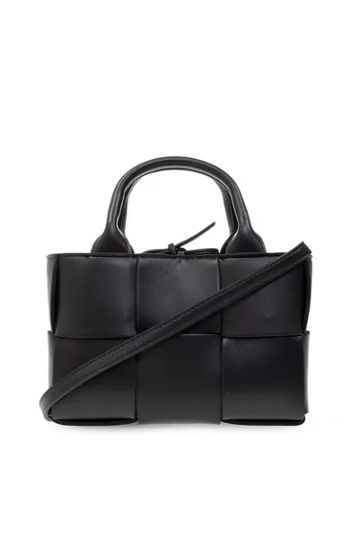 Bottega Veneta Candy Arco Tote Bag In Black