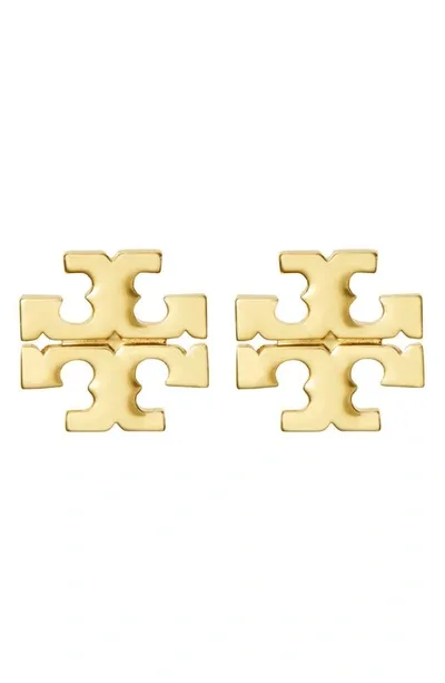 Tory Burch Kira Stud Earrings In Tory Gold