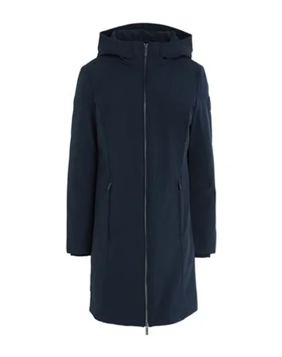 Woolrich Down Jackets In Blue