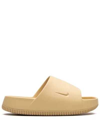 Nike Calm "sesame" Slides In Neutrals