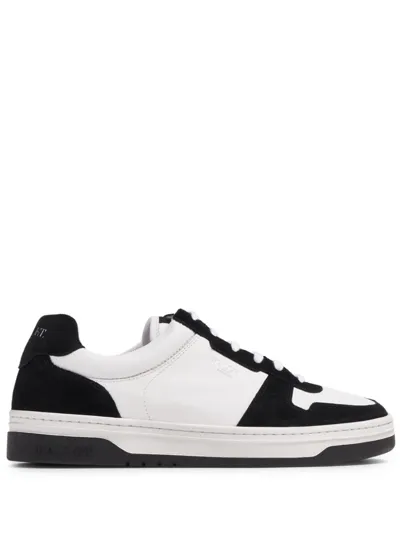 Mallet White Black  Bentham Court Mens Trainers