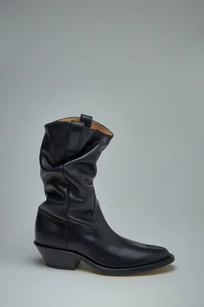 Maison Margiela Tabi Western Boot In Black