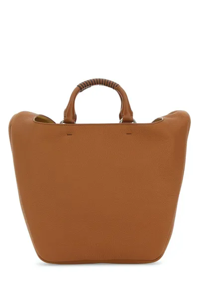 Chloé Handbags. In Caramel