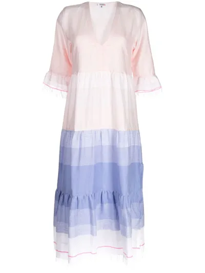 Lemlem Jelba Flutter Dress In Pink