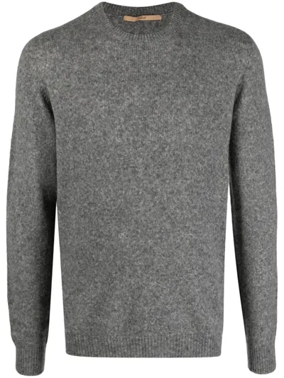 Nuur Crew-neck Long-sleeve Jumper In Grey