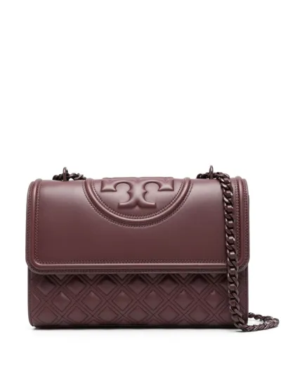 Tory Burch Fleming Shoulder Bag In Red