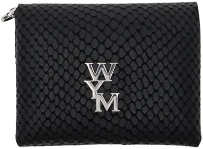 Wooyoungmi Black Chain Wallet In Black 611b