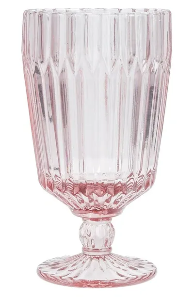 Fortessa Archie Set Of 6 Pink Goblets