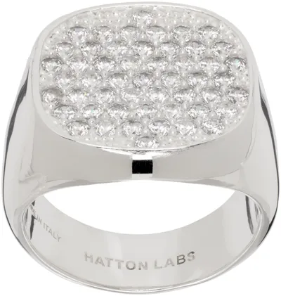 Hatton Labs Lactea Signet Ring In Silver