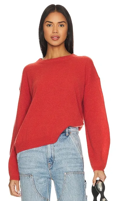 Velvet By Graham & Spencer Brynne Sweater In Paprika