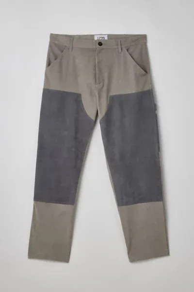 Lc23 Work Double Knee Pants In Grey Multi