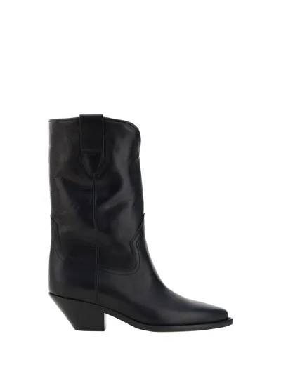 Isabel Marant Dahope Boots In Black