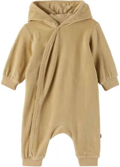 Molo Beige Babygrow For Baby Kids In Neutrals