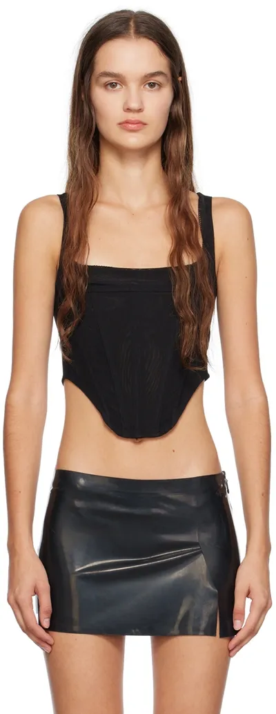 Miaou Black Campbell Tank Top