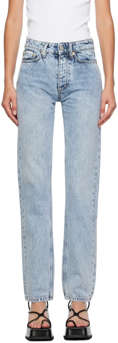 Eytys Blue Orion Jeans In Light Stone