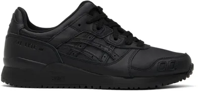 Asics Black Gel-lyte Iii Og Sneakers